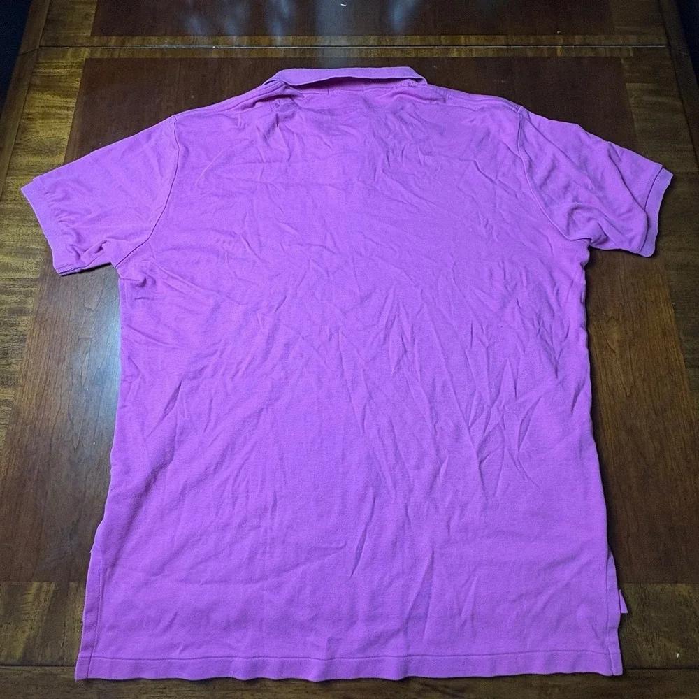 Polo Ralph Lauren Vintage Pink Polo Shirt XL Green Pony Sri Lanka
